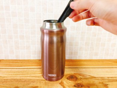 マグボトルに昆布を入れる画像