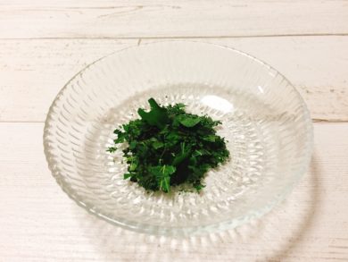 ソレダメ等テレビで話題！ドライ大葉の作り方