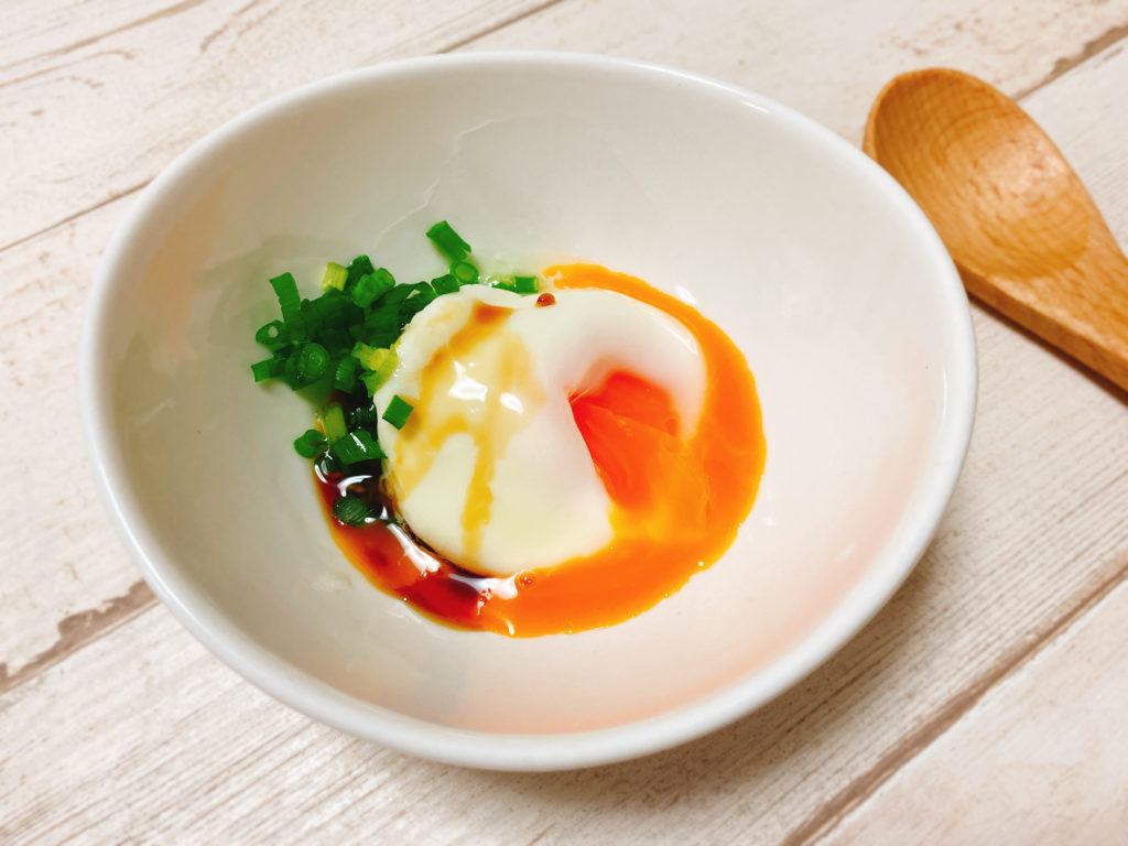レンジで1分!簡単温泉卵の作り方 レンジで1分!簡単温泉卵の作り方